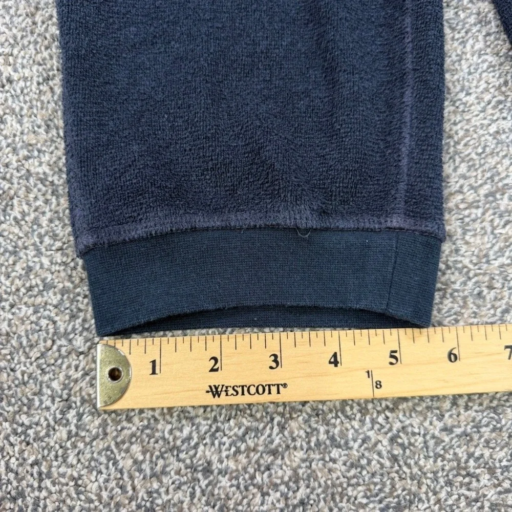Outerknown Hightide Sunnyside Sweatpants Mens Large Navy Blue Terry Cloth Jogger